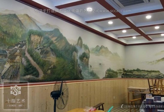重庆墙绘设计师告诉你如何确定自己家墙绘风格？